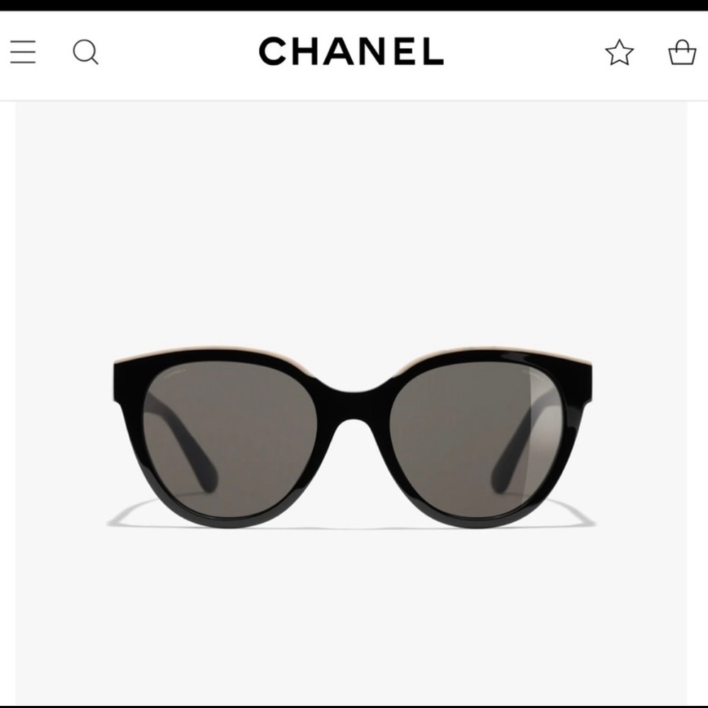 Chanel butterfly sunglasses